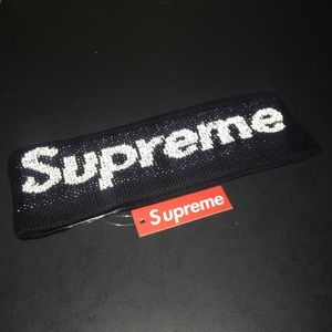 Supreme Reflective Headband Black New Era
